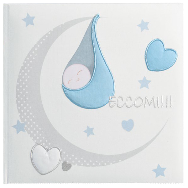 Album kids newborn baby Blue 26x26 30 pagine