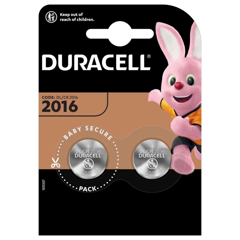 Batteria Duracell CR 2016