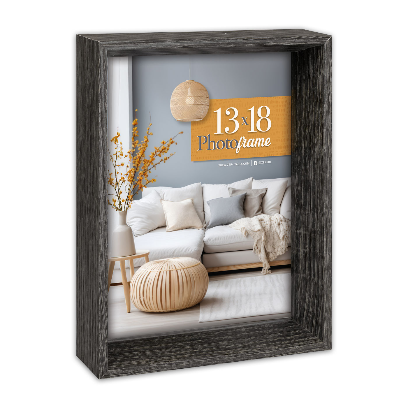 Cornice Berlin Black 13x18
